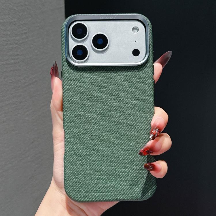 Custodia magnetica in tessuto per iPhone 17 Pro Max