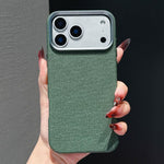 Custodia magnetica in tessuto per iPhone 17 Pro Max