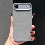 Custodia magnetica in tessuto per iPhone 17 Pro Max