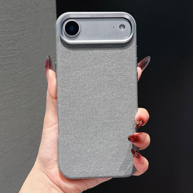 Custodia magnetica in tessuto per iPhone 17 Pro Max