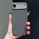 Custodia magnetica in tessuto per iPhone 17 Pro Max