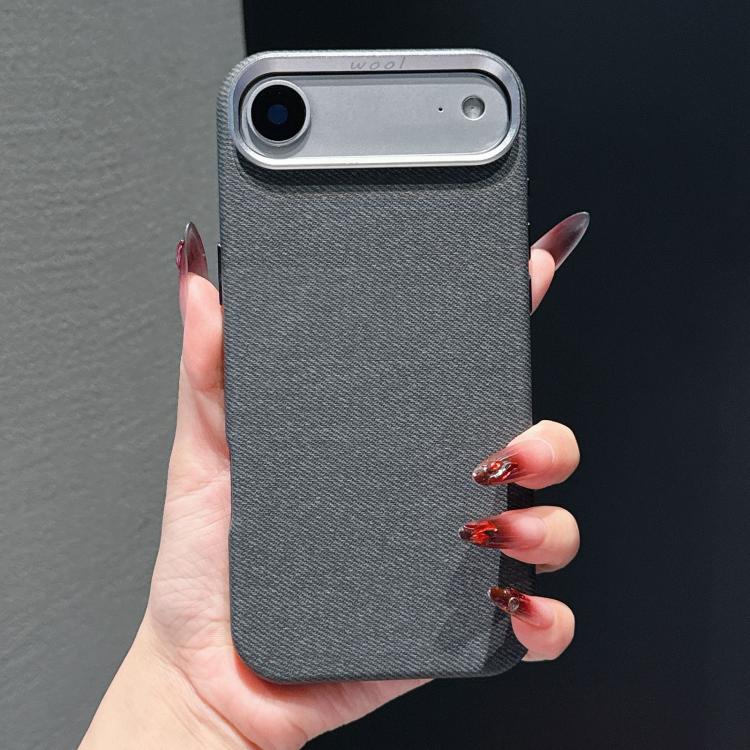 Custodia magnetica in tessuto per iPhone 17 Pro Max