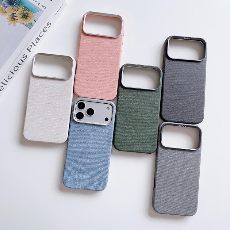 Custodia magnetica in tessuto per iPhone 17 Pro Max