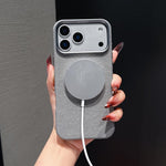 Custodia magnetica in tessuto per iPhone 17 Pro Max