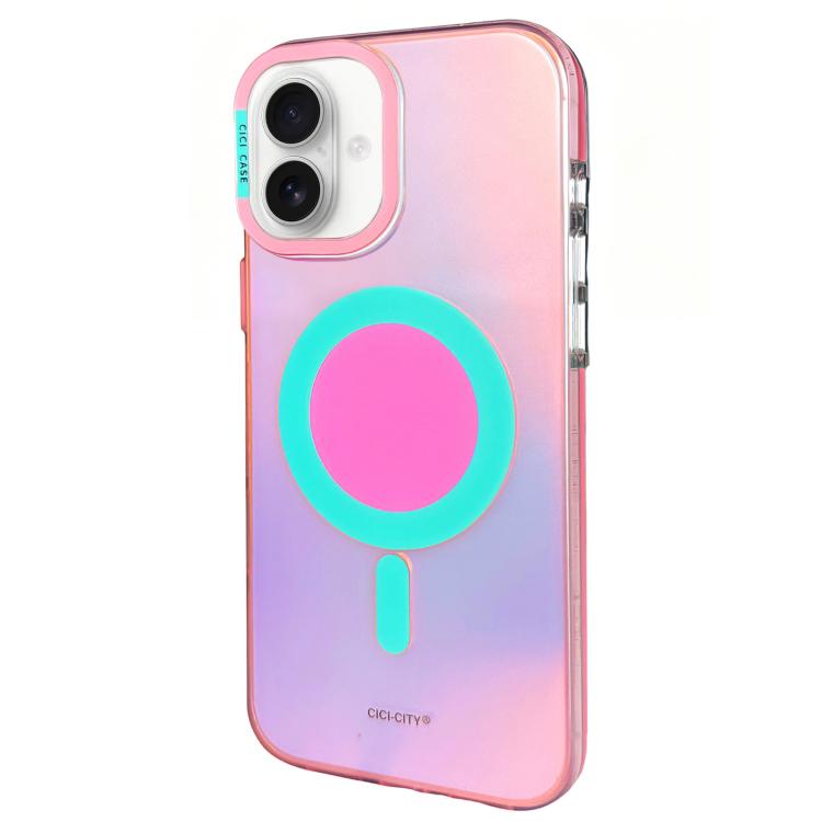 Custodia CICI-CITY CH-56 Macaron Aurora per iPhone 16 Pro Max