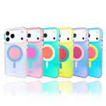 Custodia CICI-CITY CH-56 Macaron Aurora per iPhone 16 Pro Max