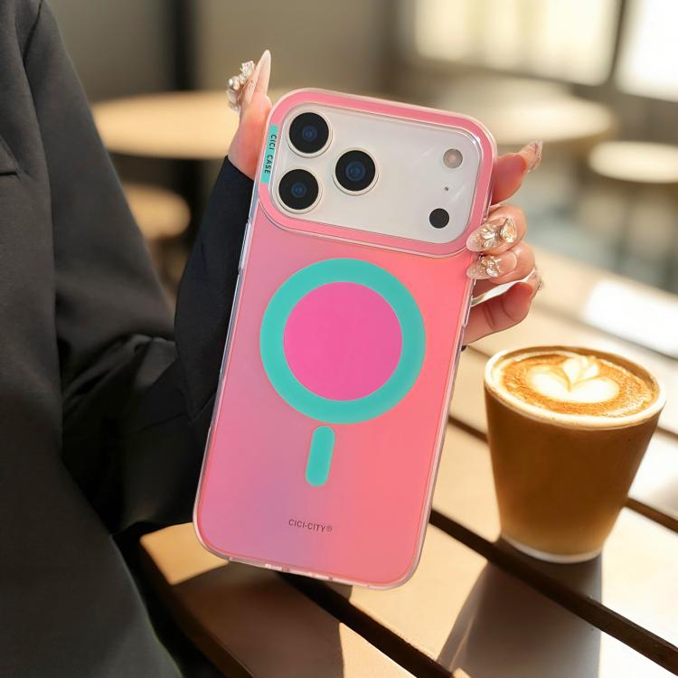 Custodia CICI-CITY CH-56 Macaron Aurora per iPhone 16 Pro Max