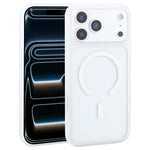 Custodia magnetica trasparente in policarbonato per iPhone 17 Pro