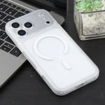 Custodia magnetica trasparente in policarbonato per iPhone 17 Pro