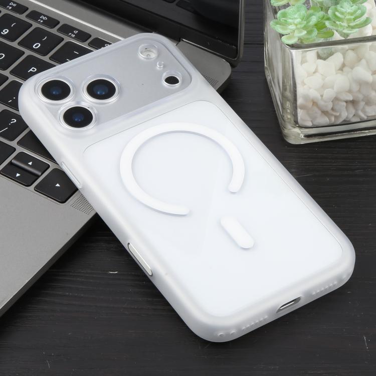 Custodia magnetica trasparente in policarbonato per iPhone 17 Pro