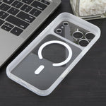 Custodia magnetica trasparente in policarbonato per iPhone 17 Pro