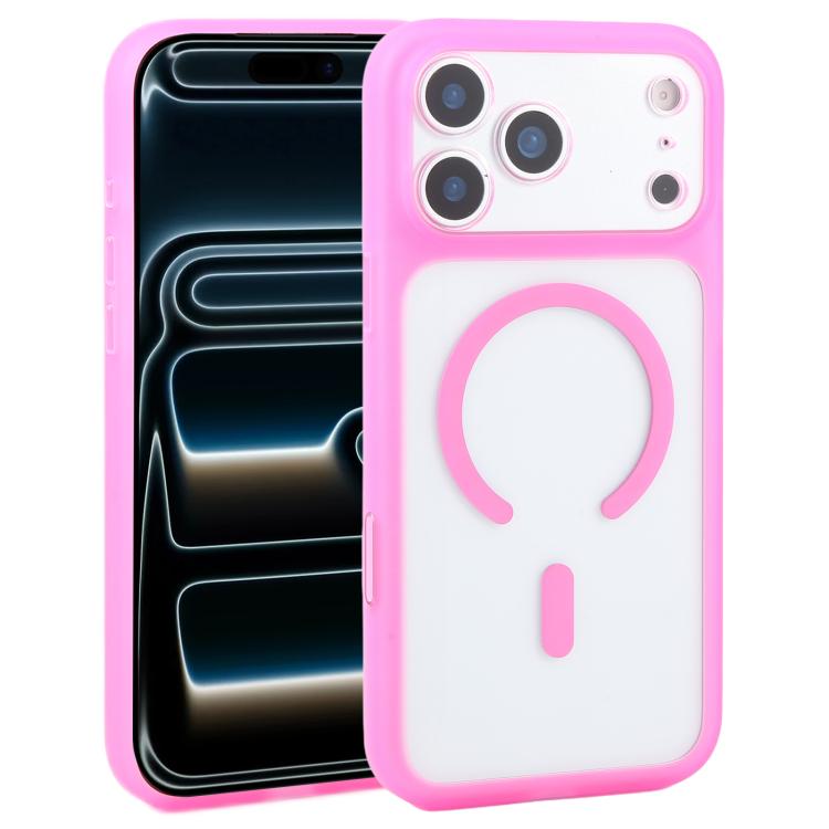 Custodia magnetica trasparente in policarbonato per iPhone 17 Pro