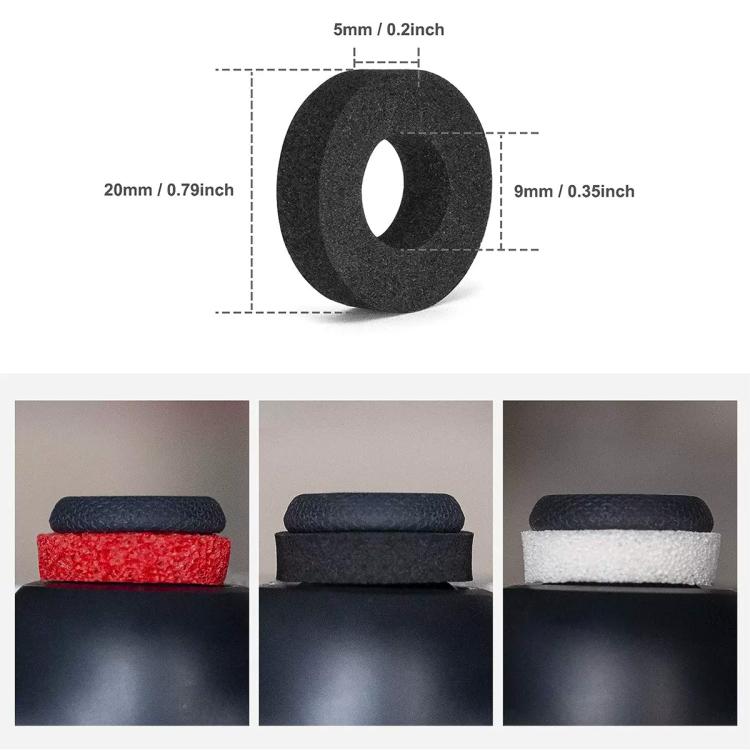 Anelli in silicone per joystick PS4 PS5 Xbox Switch 8 pezzi