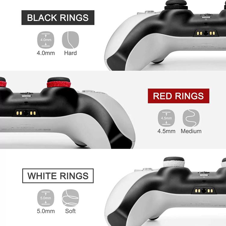 Anelli in silicone per joystick PS4 PS5 Xbox Switch 8 pezzi