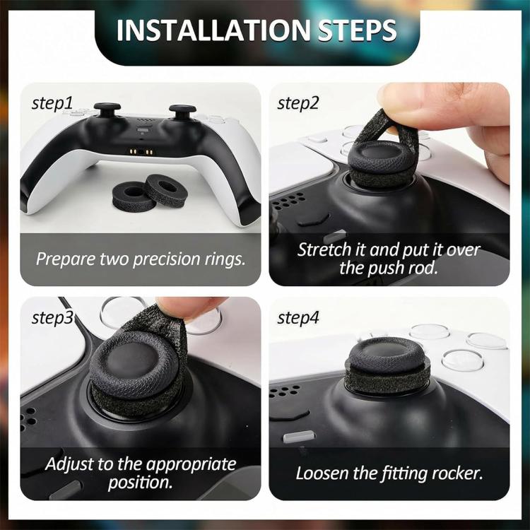 Anelli di precisione per joystick console 12 pezzi
