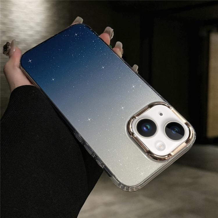 Custodia antiurto con glitter sfumati per iPhone 14 Plus