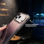 Custodia antiurto con glitter sfumati per iPhone 14 Plus