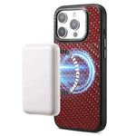 Custodia magnetica in pelle per iPhone 17 Pro Max