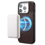 Custodia magnetica in pelle per iPhone 17 Pro Max
