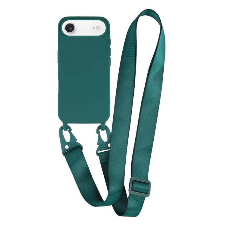 Custodia TPU opaca con cordino per iPhone Air e 16 Pro