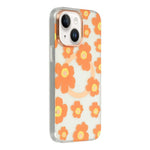 Custodia magnetica in TPU e PC con motivo floreale per iPhone