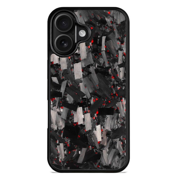 Custodia magnetica TPU e fibra di carbonio per iPhone 16 Pro e 16