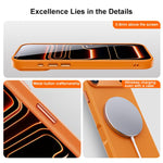 Custodia magnetica in silicone per iPhone 17 Pro Max