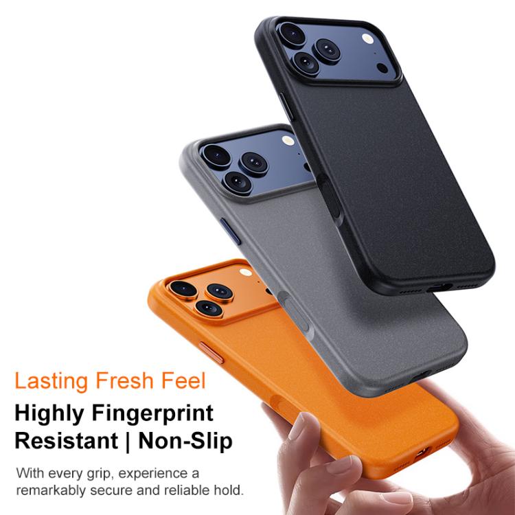 Custodia magnetica in silicone per iPhone 17 Pro Max