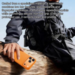 Custodia magnetica in silicone per iPhone 17 Pro Max