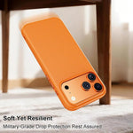 Custodia magnetica in silicone per iPhone 17 Pro Max