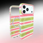 Custodia magnetica iPhone 17 Pro Max motivo pastelli a cera