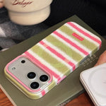 Custodia magnetica iPhone 17 Pro Max motivo pastelli a cera