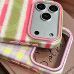 Custodia magnetica iPhone 17 Pro Max motivo pastelli a cera