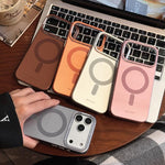 Custodia magnetica effetto chiaro di luna per iPhone 17 Pro Max