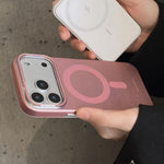 Custodia magnetica effetto chiaro di luna per iPhone 17 Pro Max