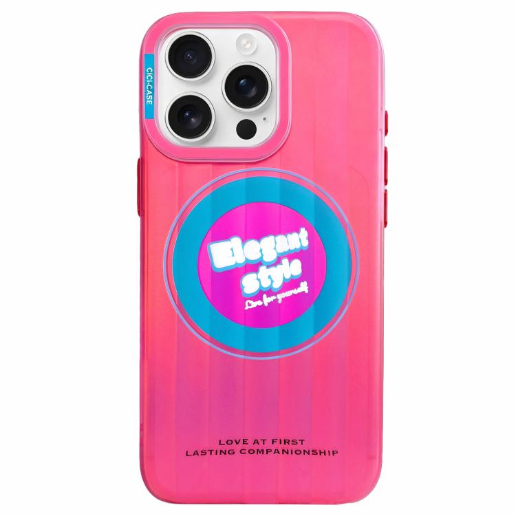 Custodia magnetica per iPhone 15 Pro Max Aurora Stripe