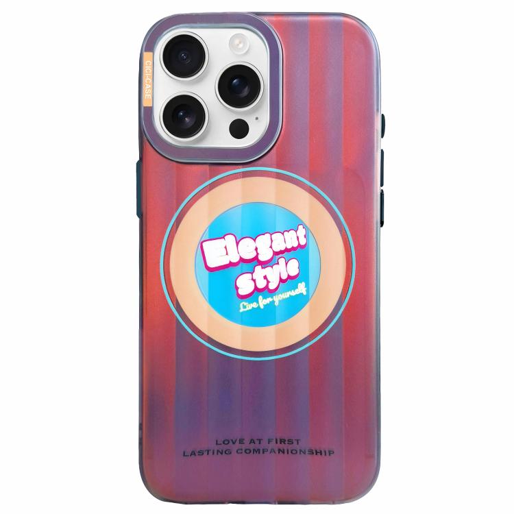 Custodia magnetica per iPhone 15 Pro Max Aurora Stripe