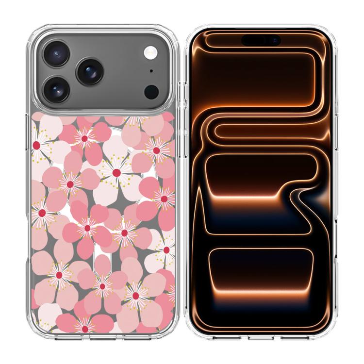 Custodia per telefono antiurto magnetica in TPU + PC con stampa a motivi., For iPhone 18 Pro Max / 17 Pro Max