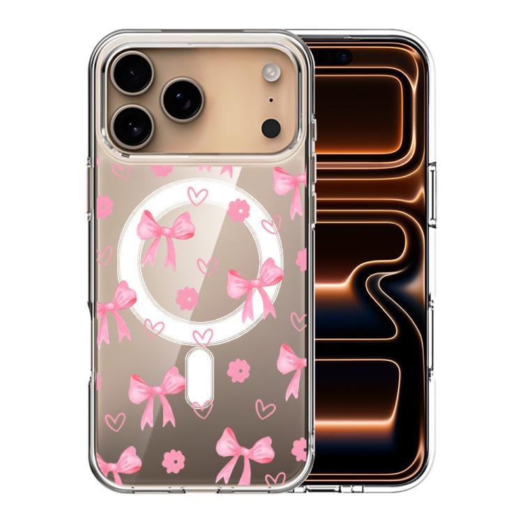 Custodia per telefono antiurto magnetica in TPU + PC con stampa a motivi., For iPhone 18 Pro Max / 17 Pro Max