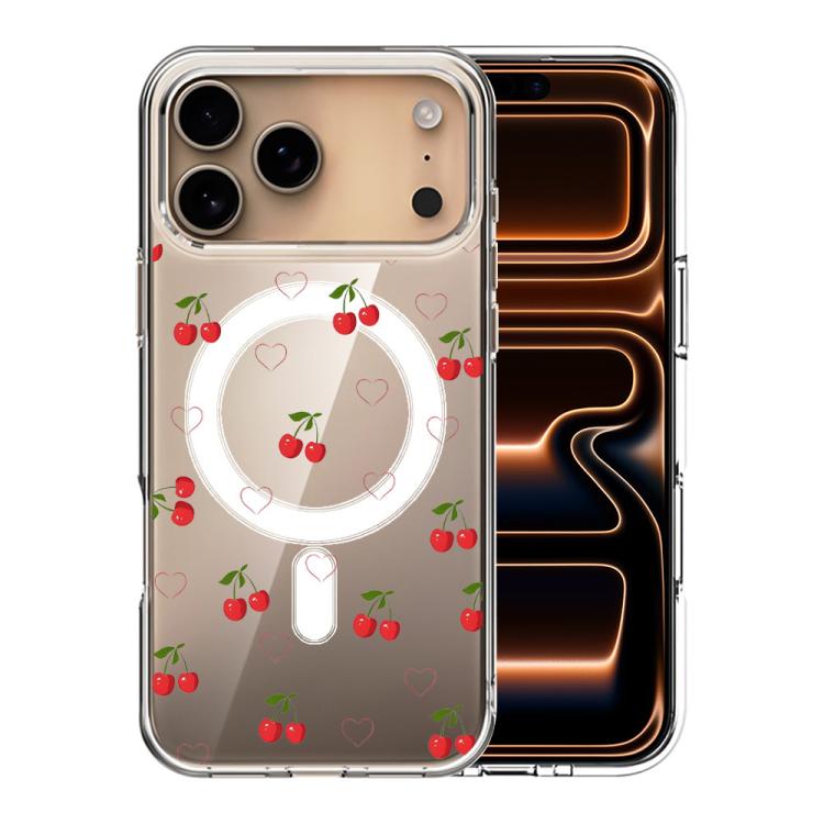 Custodia per telefono antiurto magnetica in TPU + PC con stampa a motivi., For iPhone 18 Pro Max / 17 Pro Max