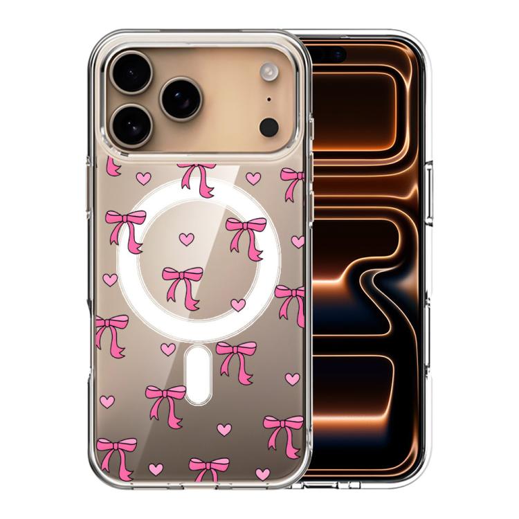 Custodia per telefono antiurto magnetica in TPU + PC con stampa a motivi., For iPhone 18 Pro Max / 17 Pro Max