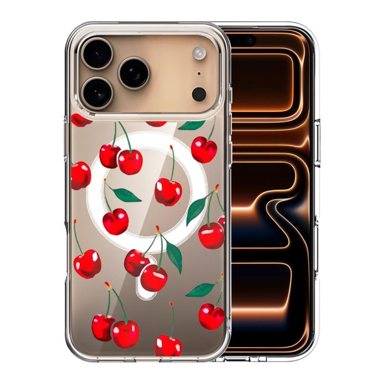 Custodia per telefono antiurto magnetica in TPU + PC con stampa a motivi., For iPhone 18 Pro Max / 17 Pro Max