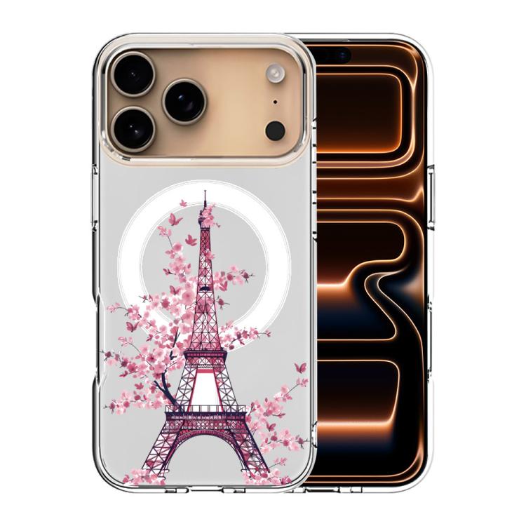 Custodia per telefono antiurto magnetica in TPU + PC con stampa a motivi., For iPhone 18 Pro Max / 17 Pro Max