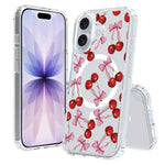 Custodia per telefono antiurto magnetica in TPU + PC con stampa a motivi., For iPhone 17