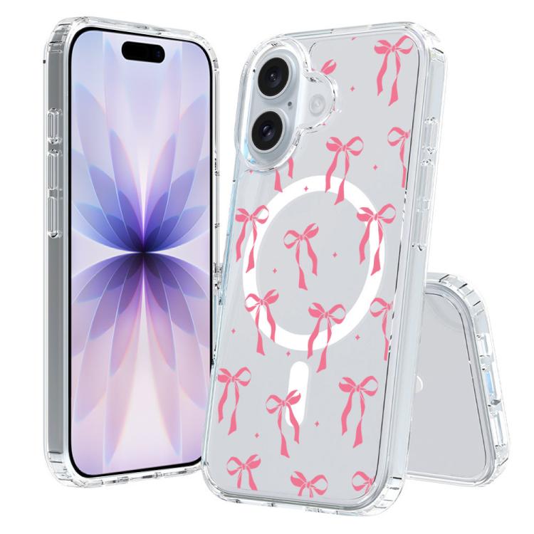 Custodia per telefono antiurto magnetica in TPU + PC con stampa a motivi., For iPhone 17