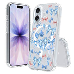 Custodia per telefono antiurto magnetica in TPU + PC con stampa a motivi., For iPhone 17