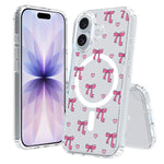 Custodia per telefono antiurto magnetica in TPU + PC con stampa a motivi., For iPhone 17