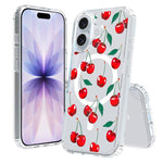 Custodia per telefono antiurto magnetica in TPU + PC con stampa a motivi., For iPhone 17