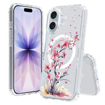 Custodia per telefono antiurto magnetica in TPU + PC con stampa a motivi., For iPhone 17