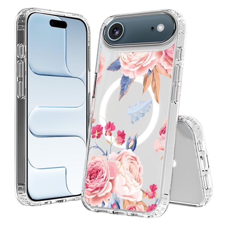 Custodia per telefono antiurto magnetica in TPU + PC con stampa a motivi., For iPhone Air